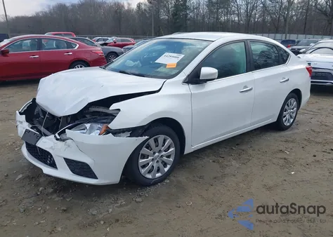 2016 Nissan Sentra Sv z USA, uszkodzony, nr VIN 3N1AB7AP5GY258763
